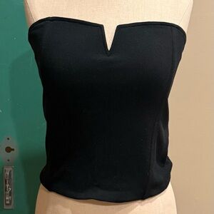 NWT Bohme Black Strapless Top